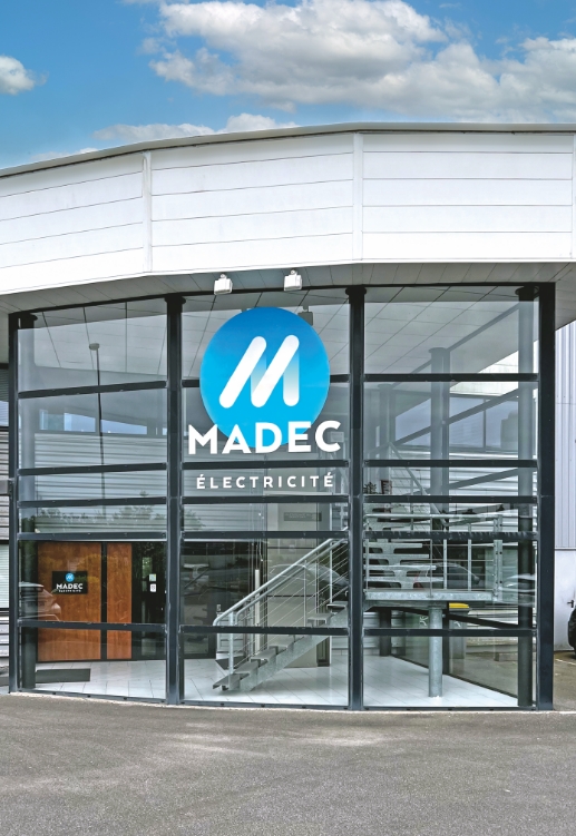 Le bâtiment de Madec Electricité